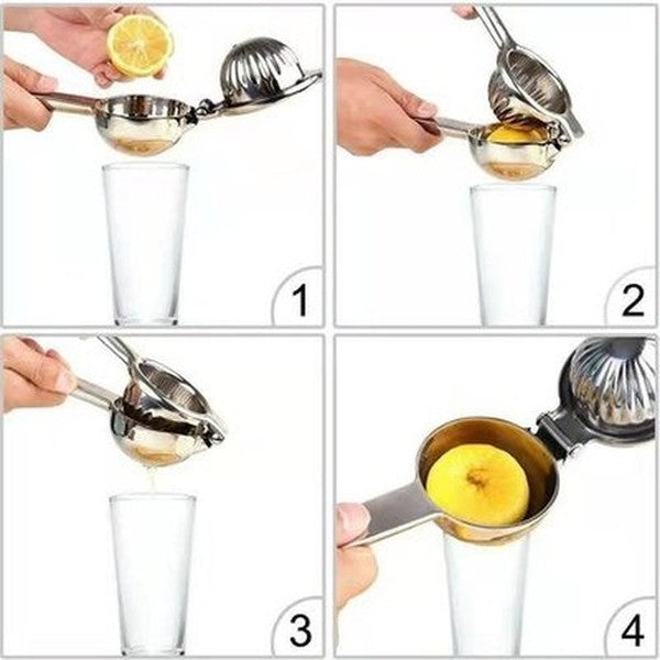 Stainless Steel Lemon Fruit Squeezer Multifunction Orange Squeezer Manual Juice Squeezer Hand Pressure Kitchen Fruit Tools. Product Type: Juicers
