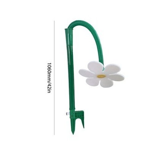Dancing Flower Rotating Garden Sprinkler Cute Flower Crazy Rotating Sprinklers 720 Degree Rotation Funny Colorful Daisy Watering. Type: Watering Globes & Spikes