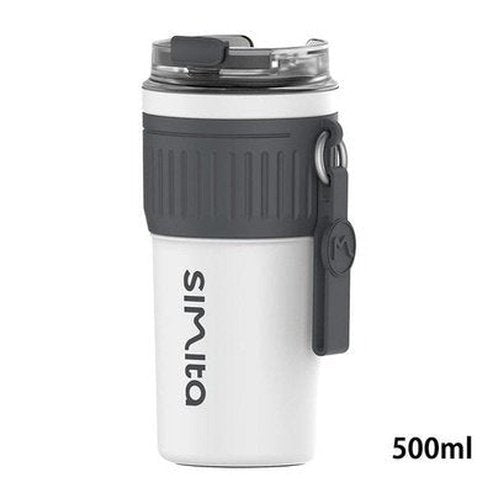 Non-slip Portable Coffee cup with lifting rope