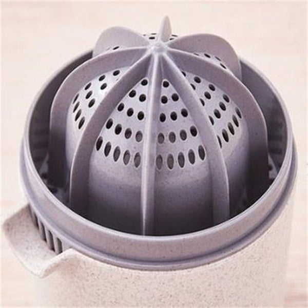 Manual Fruit Juicer Citrus Squeezer Lid Rotation