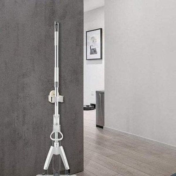 Wall-Mounted Multi Purpose Mop Holder Rack Organizer