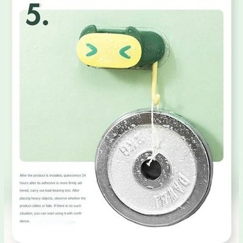 Cartoon Broom Holder Heavy Duty Practical Clip Mop Organizer Wall Mount Hook Stainless Steel Storage Space Saving Hanger Use: Sundries: Storage Hooks and Racks.