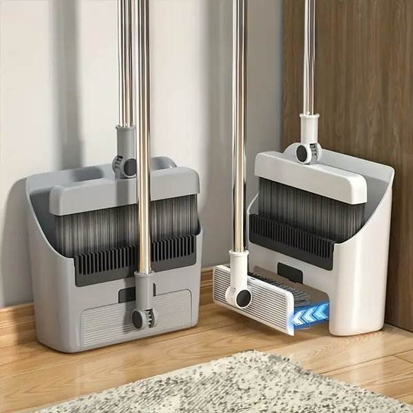 3-in-1 Broom and Dustpan Set