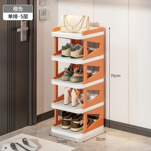Modern Minimalist Layered Shoe Storage Organizer