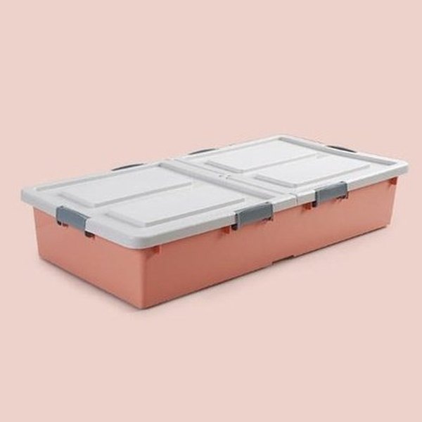 Sliding Under Bed Organizer Box with Wheels