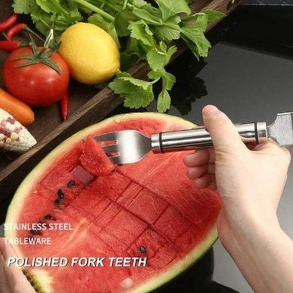 Multifunctional 2 IN 1 Stainless Steel Watermelon Cutter