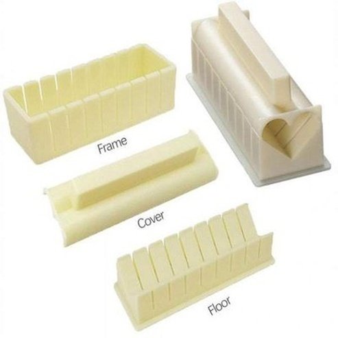 10pcs/set Sushi Maker Food Grade PP Rice Rolls
