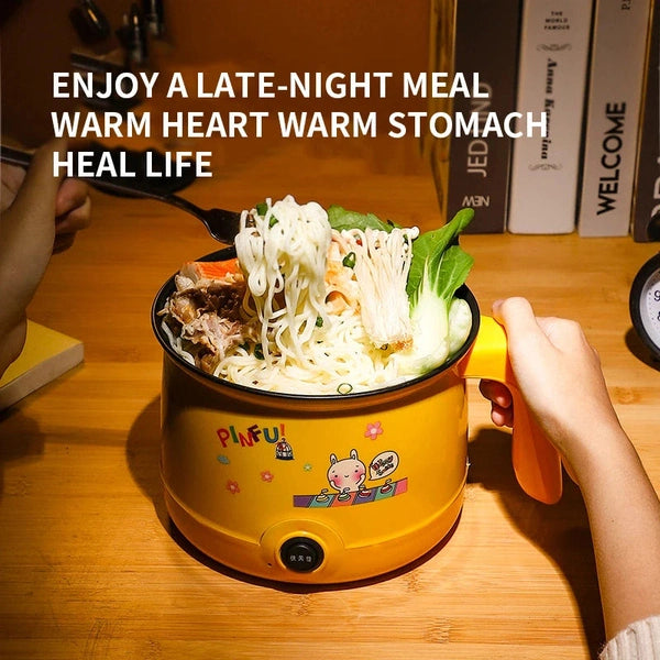 Multifunctional Electric Boiling Pot, Frying, Steaming, Stewing, Instant Noodles