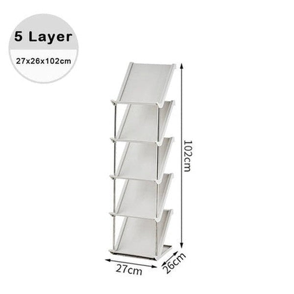 Plastic Shoe Rack Multi-Layer Stackable Shoe Organizer