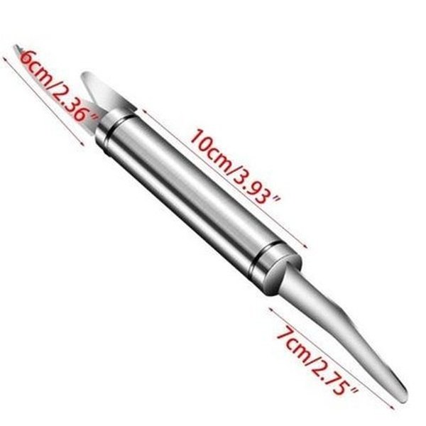 OOTDTY Shrimp Deveiner Tool - Precise Stainless Steel Seafood Cleaner