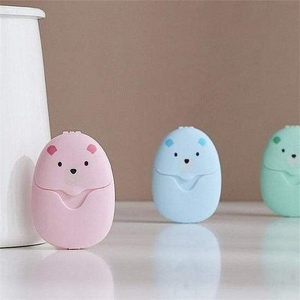 Cartoon Disposable Cleaning Travel Paper Soap
