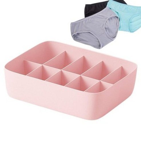 Underwear Partition Box: Bra, Panties, and Socks Storage Organizer