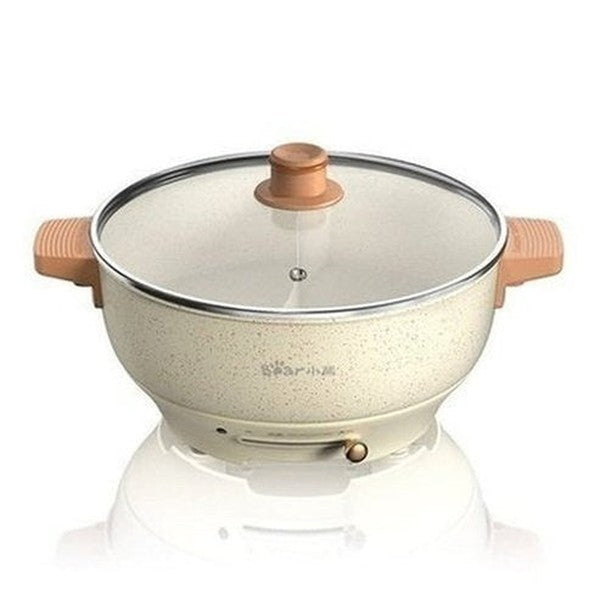 Bear Electric Hot Electric Boiling Pot 5 Liters Capacity Mandarin Duck Adjustable Fire Power Hotpot Cooker Cooking Pot. Cookware. Type: Casserole Dishes.