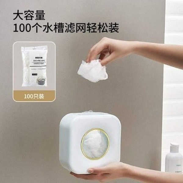 Punch-Free Removable Plastic Bag Storage Holder