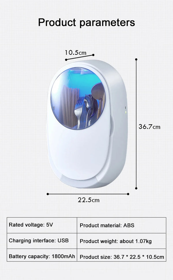 Kitchen Tableware Sterilizer with USB Disinfection