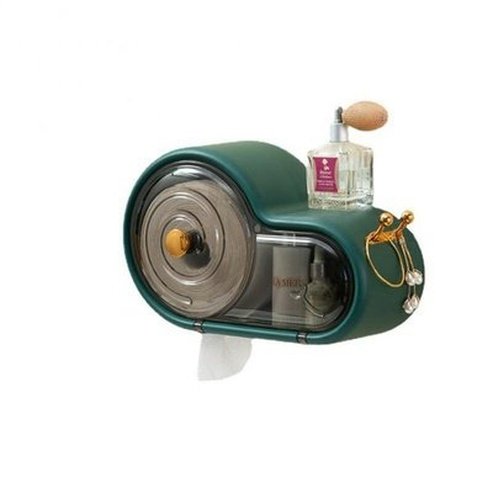 Wall Mounted Toilet Paper Holder Waterproof Tissue Box Cute Snail Bathroom Storage Rack Tray Bathroom. Bathroom Accessories. Type: Toilet Paper Holders.