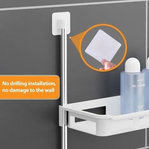 Shelf Over The Toilet No Drilling Shampoo Storage Rack