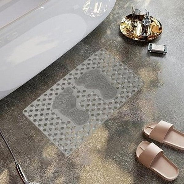 Non-slip Silicone Bath Massage Mat Shower Feet Mat