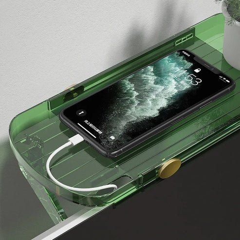 TV Screen Top Storage Shelf | Adjustable Monitor Organizer