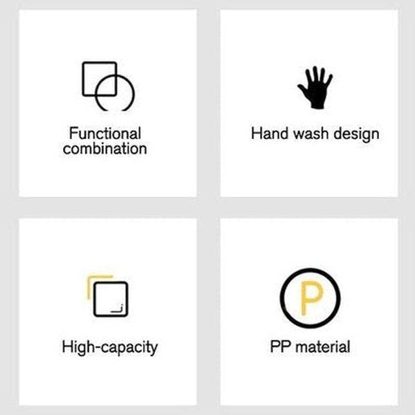 Thickened Washing Board Plastic Washtub with Washboard Laundry Tub Washtub Washing Baby Clothes Washing Board Cleaning Tools. Laundry Supplies.