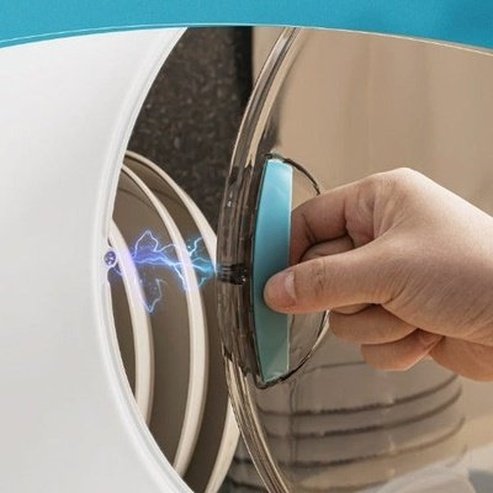 Cute Mini Dish Organizer Drain Cube Box