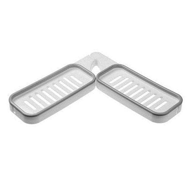 Punch-free Bathroom Corner Storage Rack