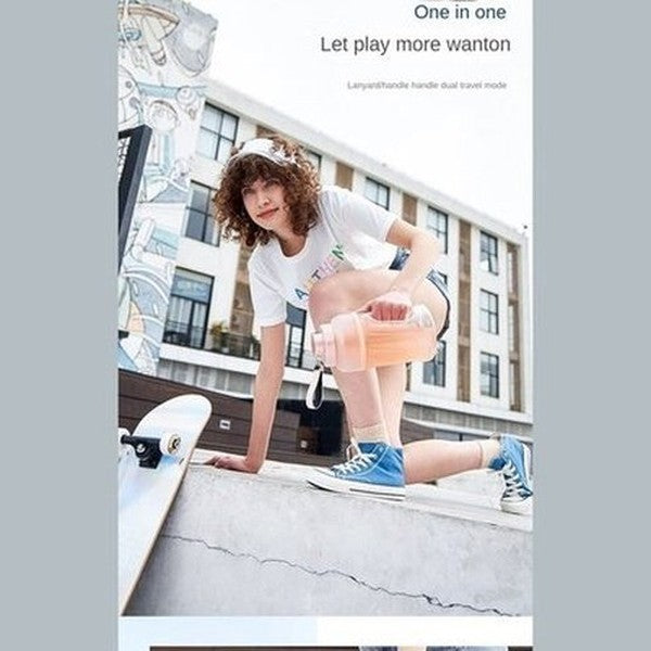 1000ML Portable Blender Bottle 70W Powerful Fresh Juice Blender 2 In 1 Accompanying Cup Orange Juicer Mixers Electric Blender. Type: Food Mixers & Blenders.