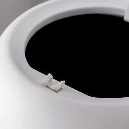 Elegant Mini Desk Trash Can with Pop-Up Lid | Multifunctional Waste Bin for Office & Home