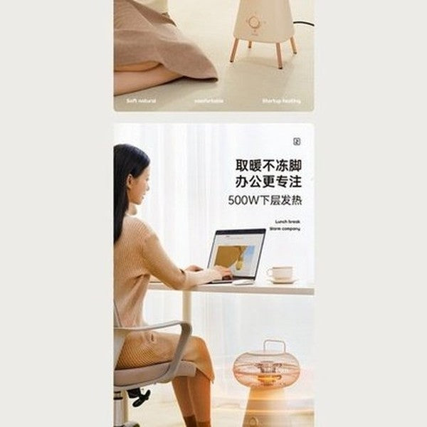 Small Solar Heater Household Energy Saving Air Heater Small Silent Carbon Fiber Heating Oven Electric Fireplace Gifts to Mother noises: Mute Use: Bedroom.