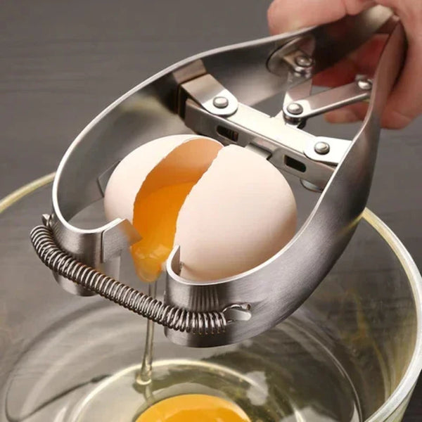 Manual Egg Scissors for Easy Eggshell Cracking, Separator & Cutter