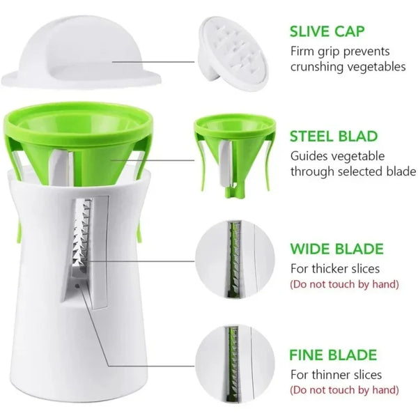 Heavy Duty Spiralizer Vegetable Slicer Vegetable Spiral Slicer Cutter