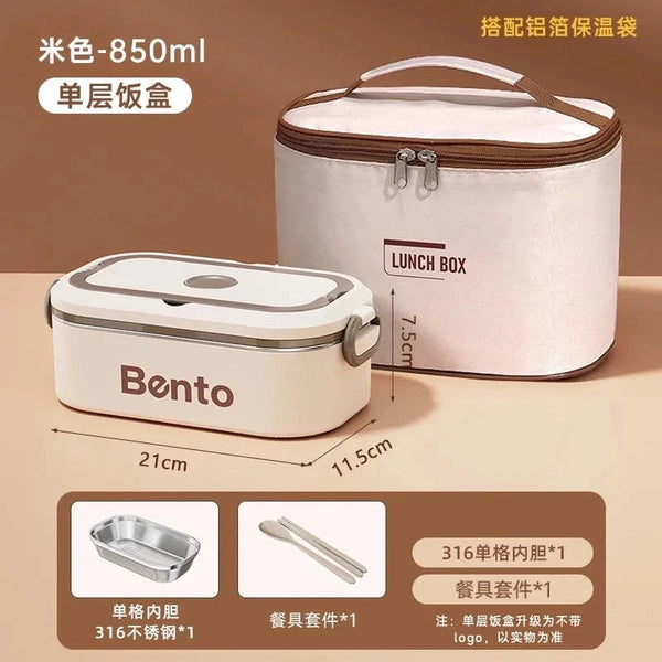 Stainless Steel Thermal Bento Lunch Box