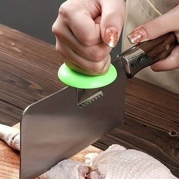 5pcs Stainless Steel Knife Cap Holder Knife Back Handguard Auxiliary Fish Scale Planer Booster Kitchen Gadget Accessories Home. Type: Kitchen Tools and Utensils.