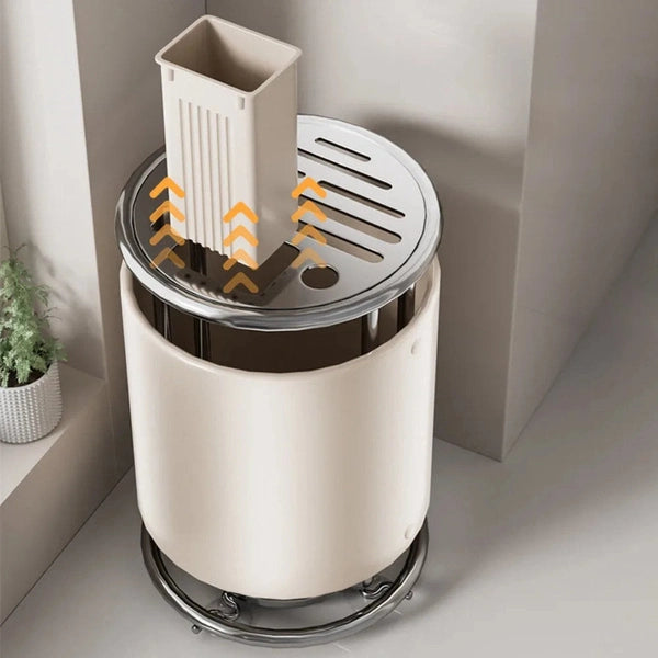 Rotating Knife Holder, Shelf, Kitchen Countertop Chopstick Cage, Knife Holder