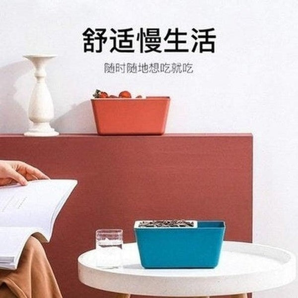 Double Fruit Bowl Drain Basket - Eco-Friendly Kitchen Organizer