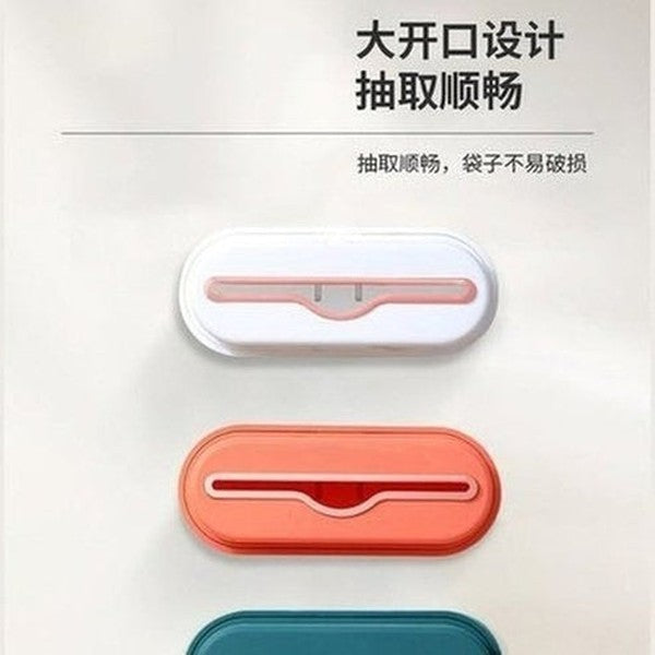 Kitchen Bathroom Hanging Trash Bag Dispenser and Storage Box Wall Mounted Kitchen Plastic Bag Container. Cleaning Tools. Type: Trash Cans & Wastebaskets.