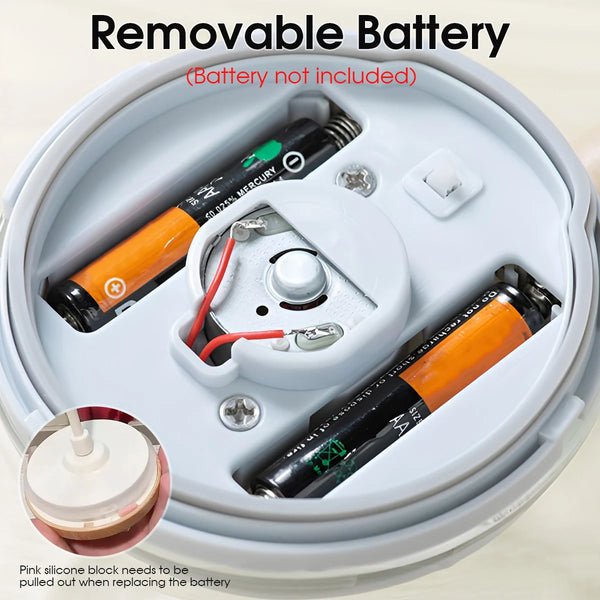 Electric Rotating Mug for Coffee, Tea, Milkshake, and Water Blending