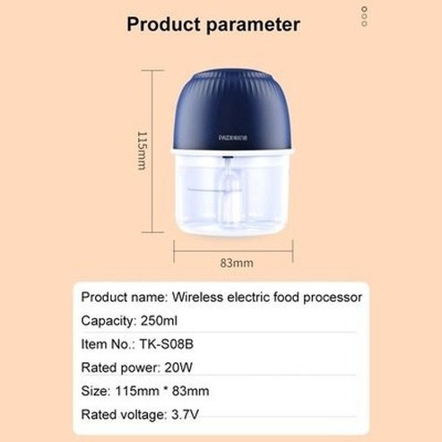 Electric Garlic Crusher Grater Press USB Charging Dicer Food Processors Mincer Meat Grinder Gar Electric. Kitchen Tools & Utensils. Type: Kitchen Slicers.