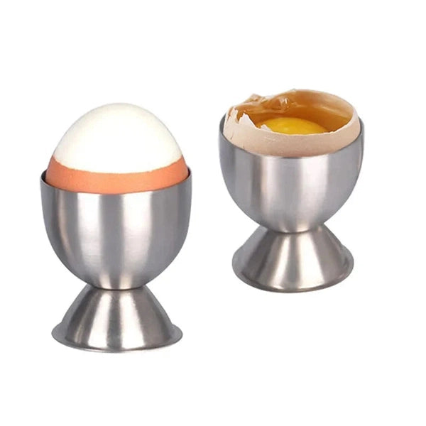 Egg Shell Opener, Stainless Steel Egg Cup Holder