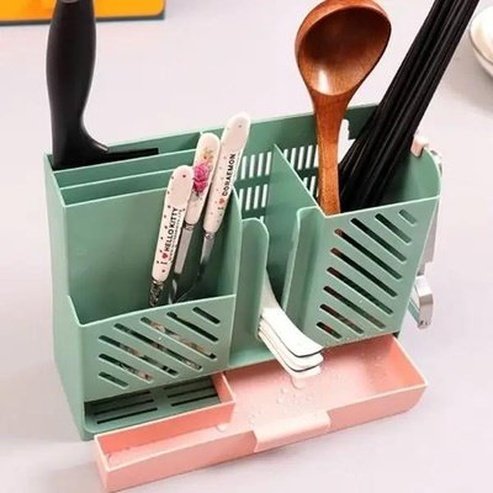Drain Holder Organizer for kitchen utensils, knives, cutlery. Kitchen tools and utensils. Kitchen organizers. Kitchen Utensil Holders & Racks
