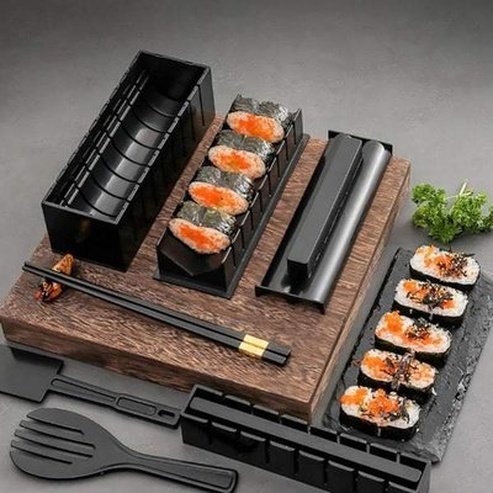 10pcs/set Sushi Maker Food Grade PP Rice Rolls