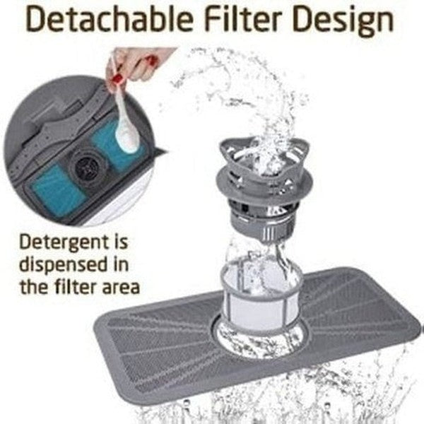 IAGREEA Countertop Dishwasher With 7 Programs