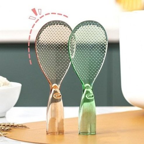 Heat Resistant Practical Rice Serving Spatula. Rice Spoon Food Grade Not Easily Deformed. Kitchen and Dining. Kitchen Tools and Utensils. Type: Spatulas.