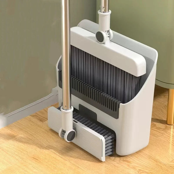 3-in-1 Broom and Dustpan Set