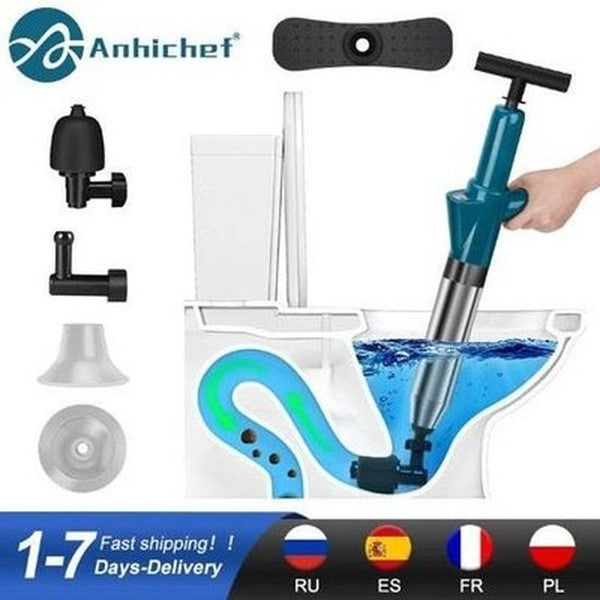 Multi-Functional High Pressure Drain Tube Plunger