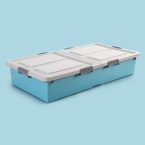 Sliding Under Bed Organizer Box with Wheels