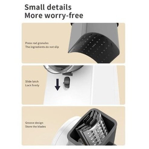 Automatic Electric Multifunctional Vegetable Slicer Cutter