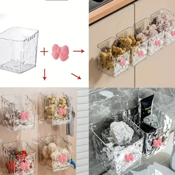 Wall-Mounted Towel Storage Box