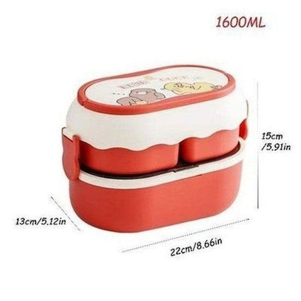 Bento Box For Kids bowl with spoon