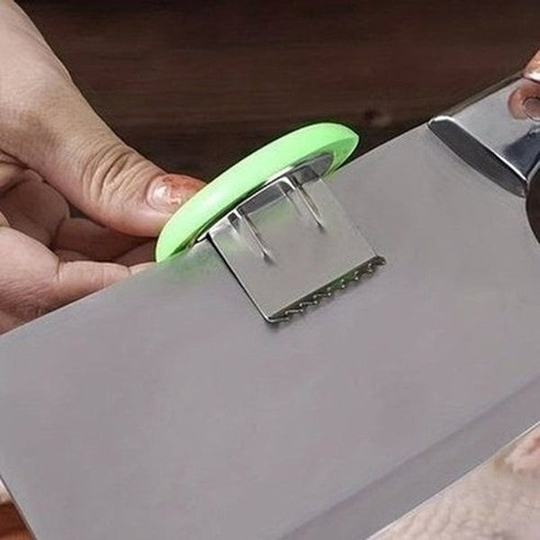 5pcs Stainless Steel Knife Cap Holder Knife Back Handguard Auxiliary Fish Scale Planer Booster Kitchen Gadget Accessories Home. Type: Kitchen Tools and Utensils.